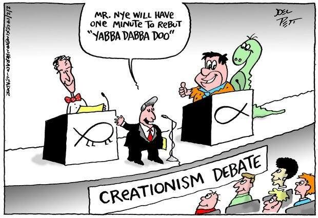 Thesis about evolution vs creationism